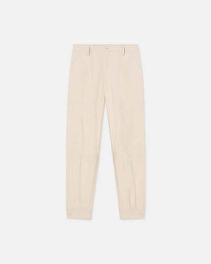 Daron Glass Poplin Pants - Oat | Nanushka