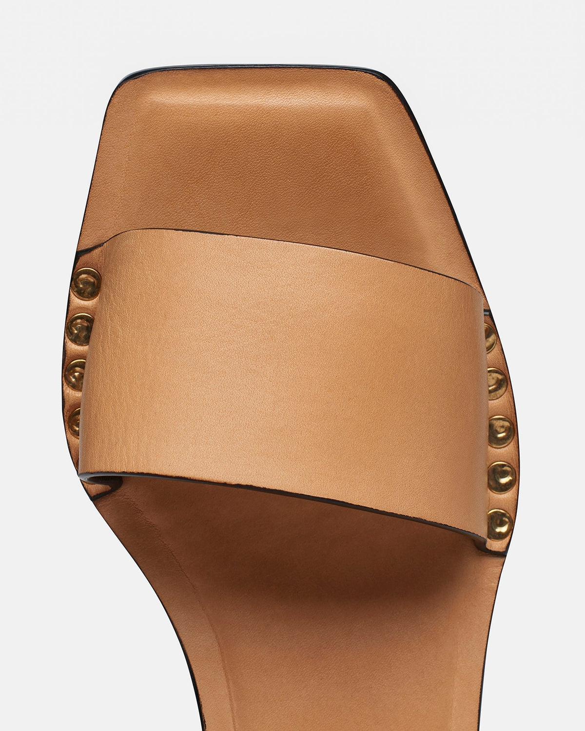 Ibiron Leather Sandals - Natural Tan | Nanushka