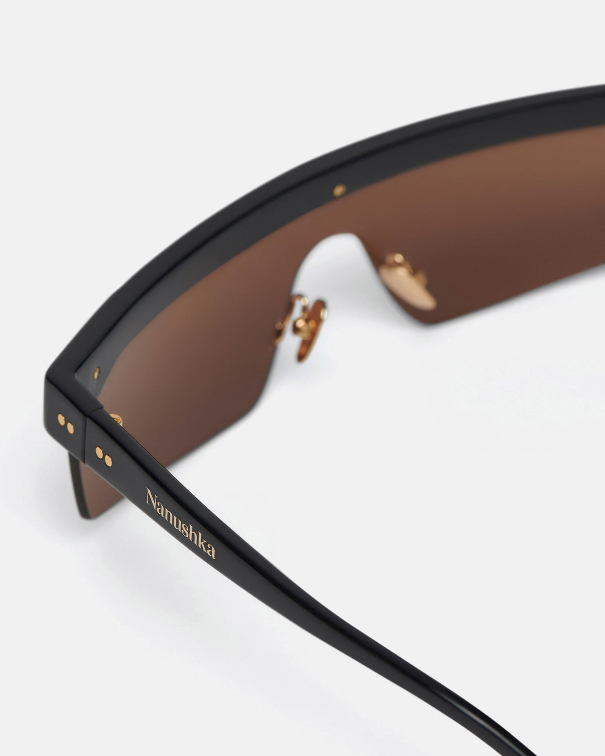 Callias Bio-Plastic Sunglasses - Black | Nanushka