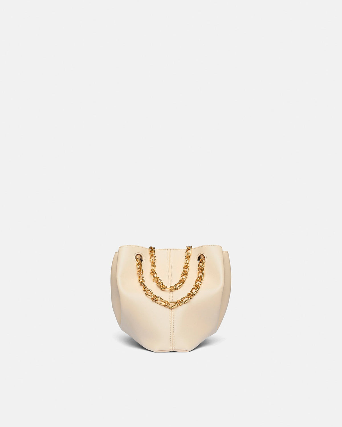 THE GATHER BUCKET Alt-nappa bucket bag - Creme - Nanushka | Nanushka