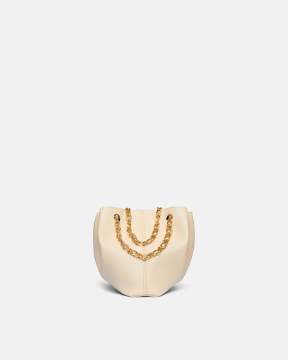 THE GATHER BUCKET Alt-nappa bucket bag - Creme - Nanushka | Nanushka