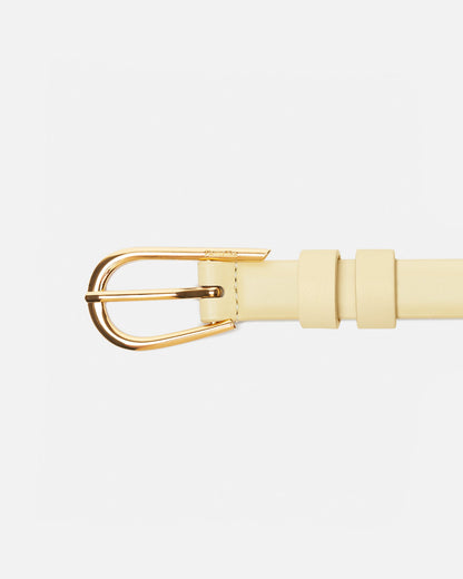 Selene Alt-Nappa Belt - Vanilla | Nanushka