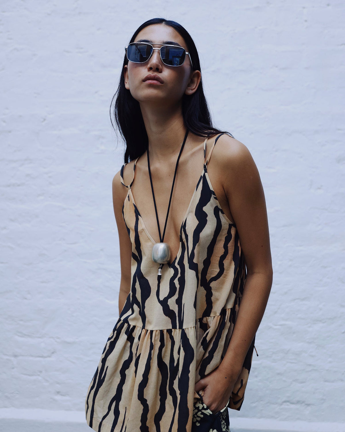 Miley Top - Abstract Shell | Nanushka