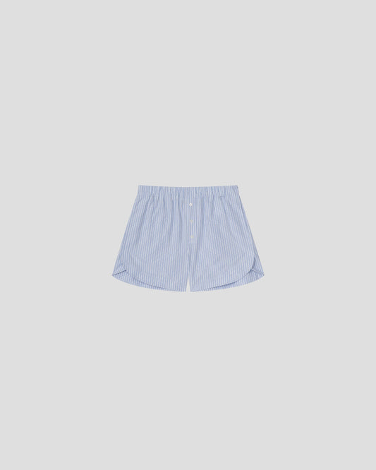 Gobnat Shorts - Blue/White/Navy | Nanushka