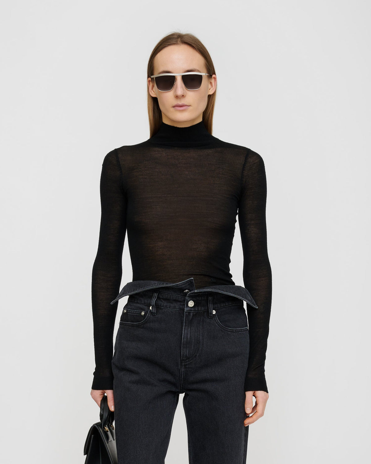 Harri Merino top - Black | Nanushka