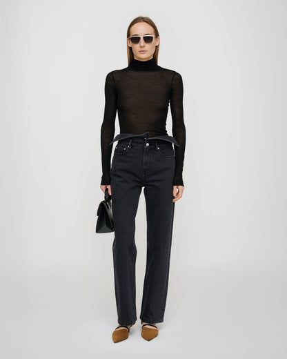 Harri Merino top - Black | Nanushka