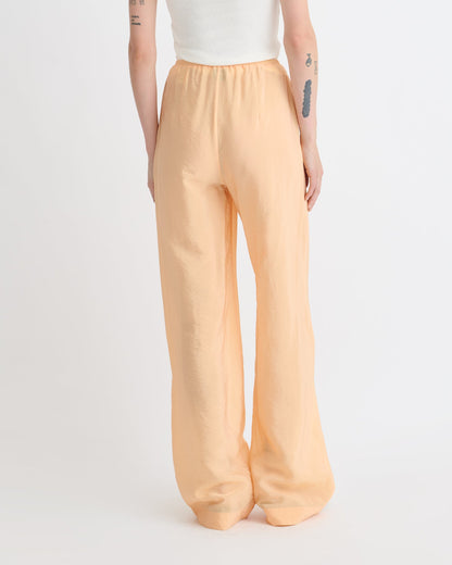Arvenn Crepe Organza Pants - Apricot | Nanushka