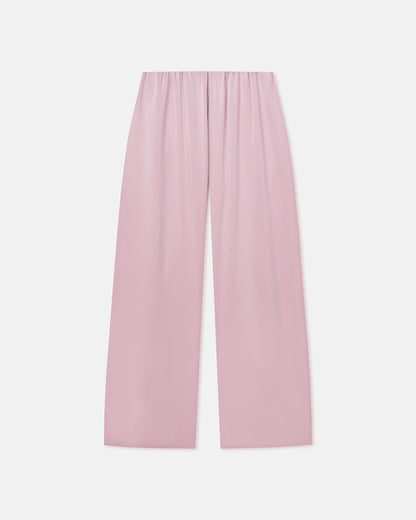 Brenda Slip Satin Pants - Dusty Pink | Nanushka