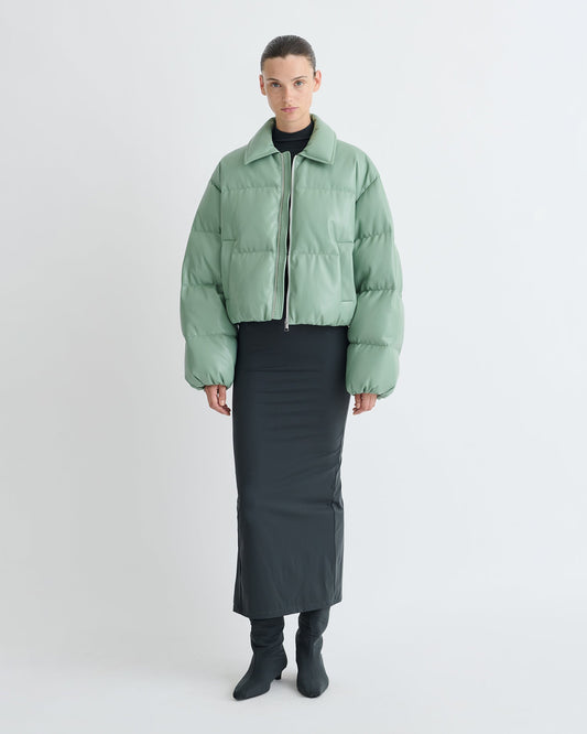 Juel Okobor Jacket - Sage | Nanushka