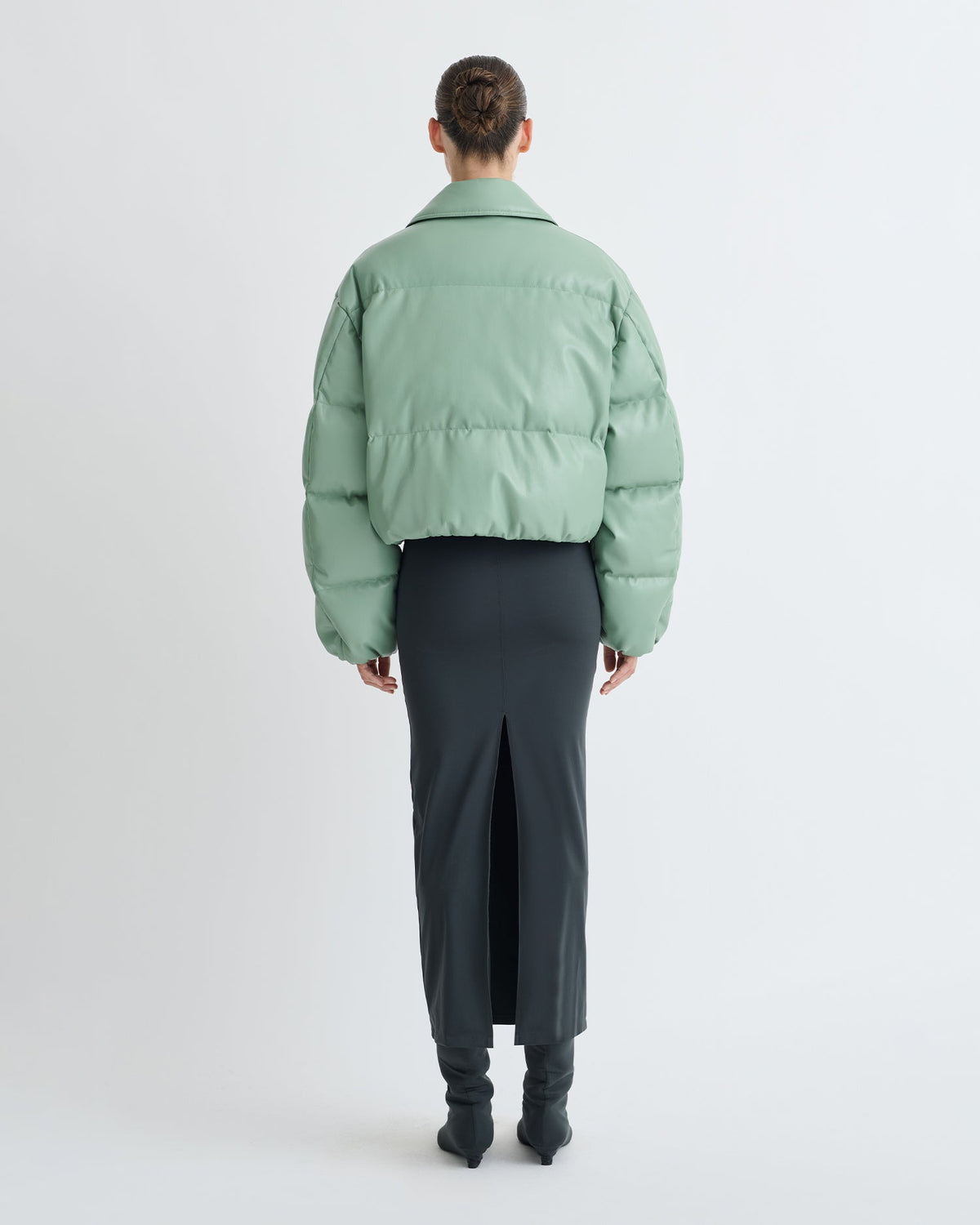 Juel Okobor Jacket - Sage | Nanushka