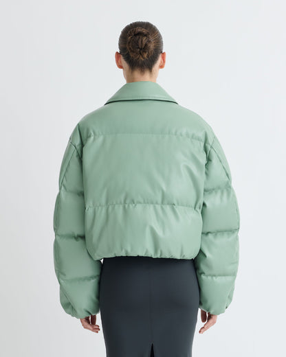 Juel Okobor Jacket - Sage | Nanushka
