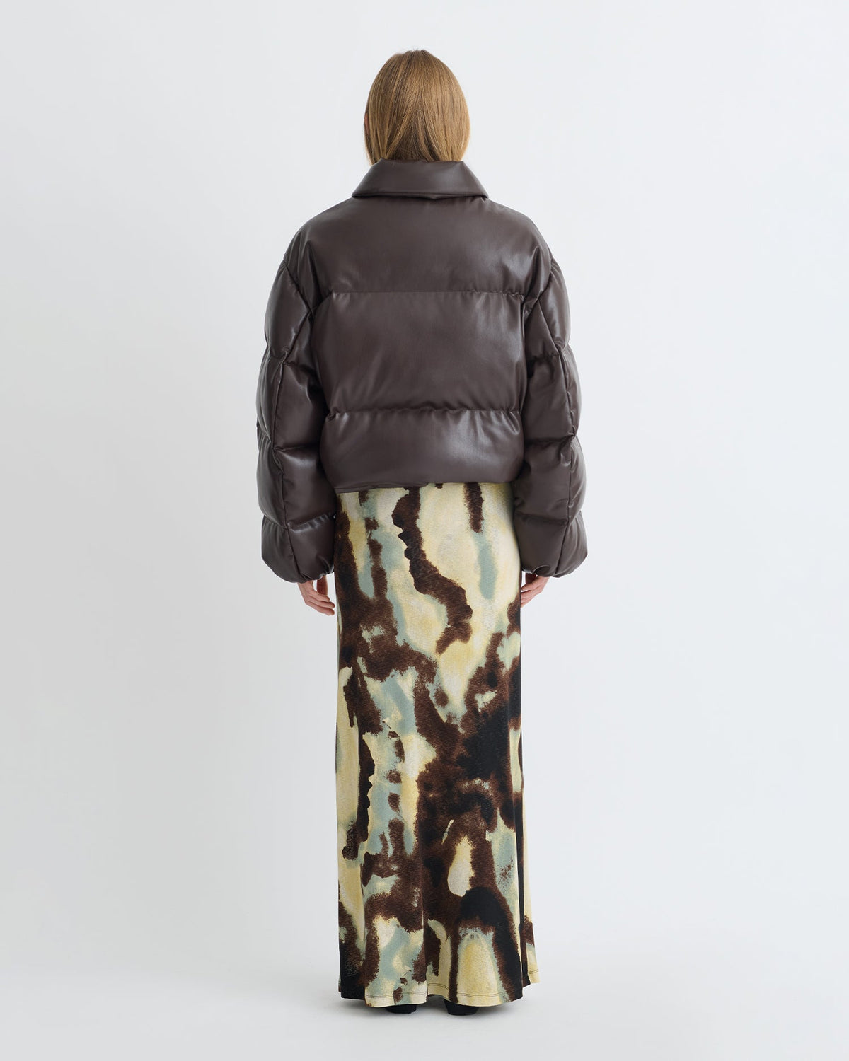 Juel Okobor Jacket - Coffee Ground | Nanushka