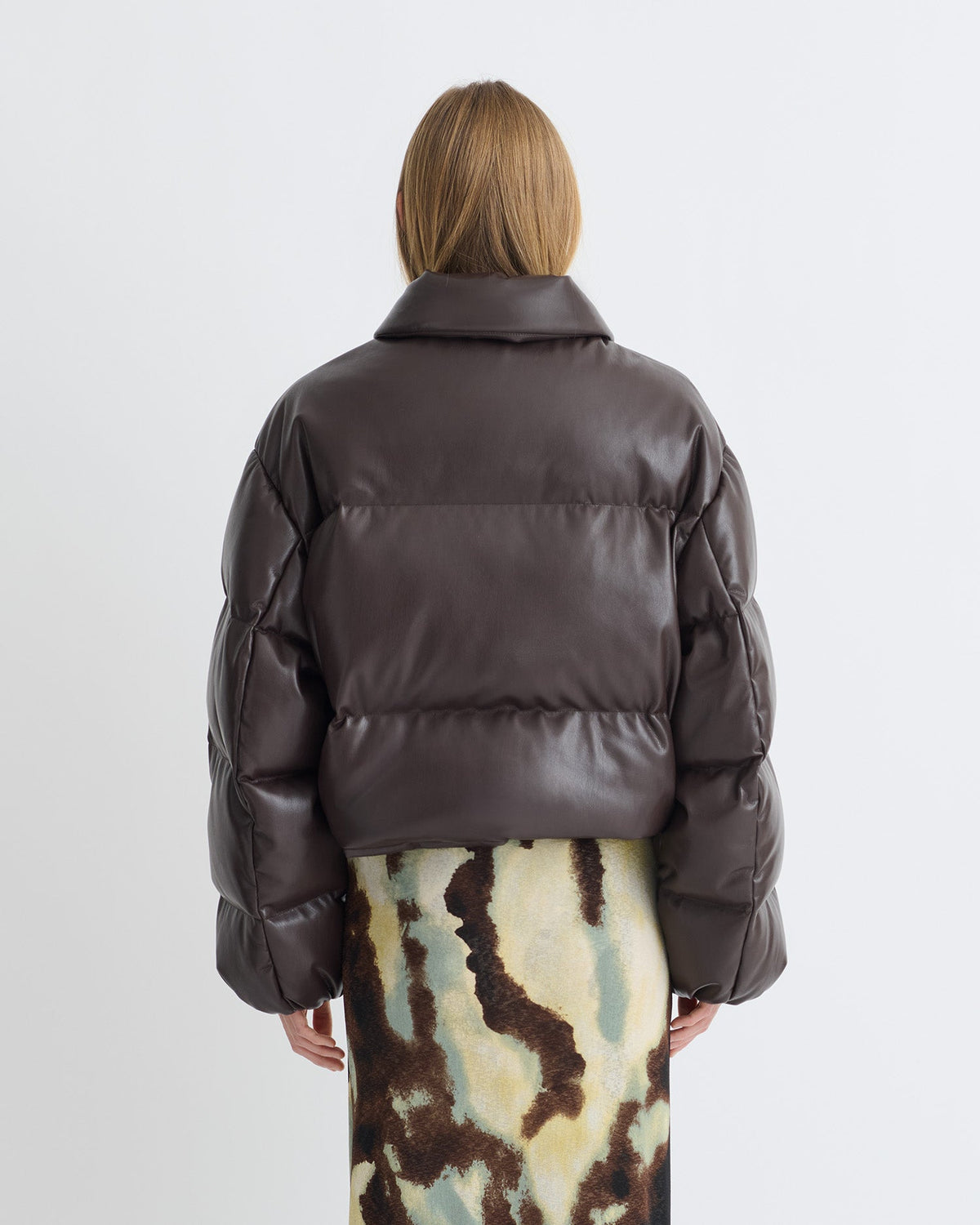 Juel Okobor Jacket - Coffee Ground | Nanushka