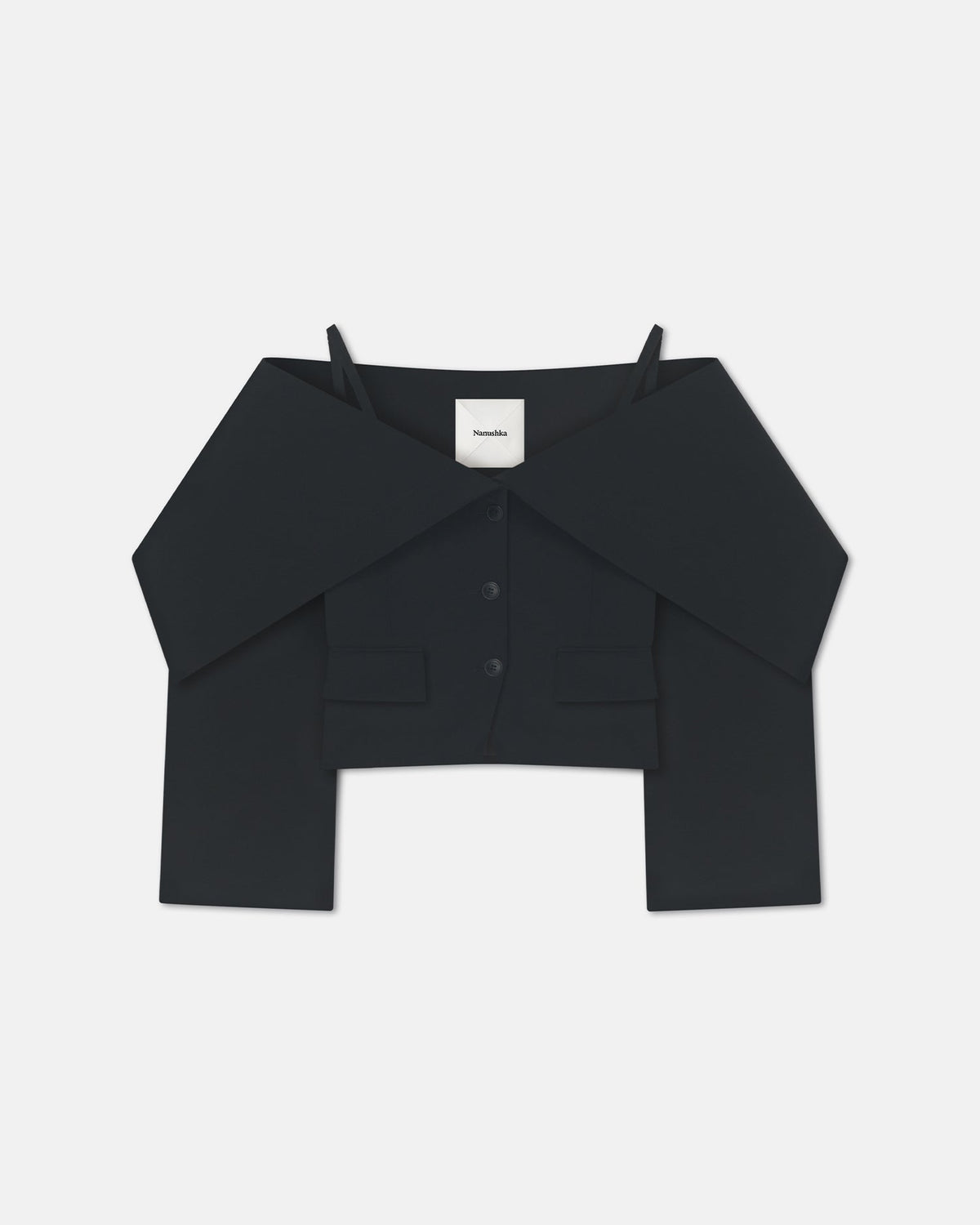 Amantha Structured blazer - Black | Nanushka