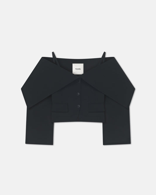 Amantha Structured blazer - Black | Nanushka