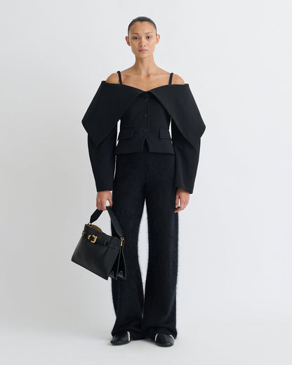 Amantha Structured blazer - Black | Nanushka