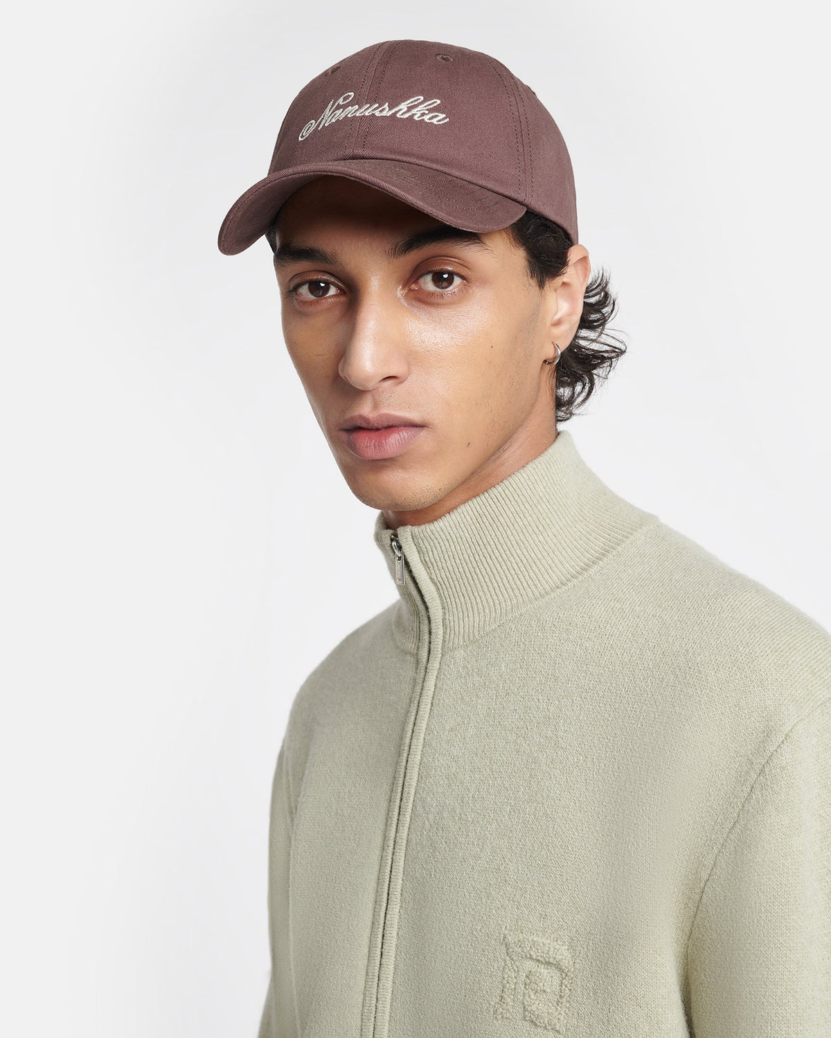 Val Baseball cap - Nutmeg | Nanushka