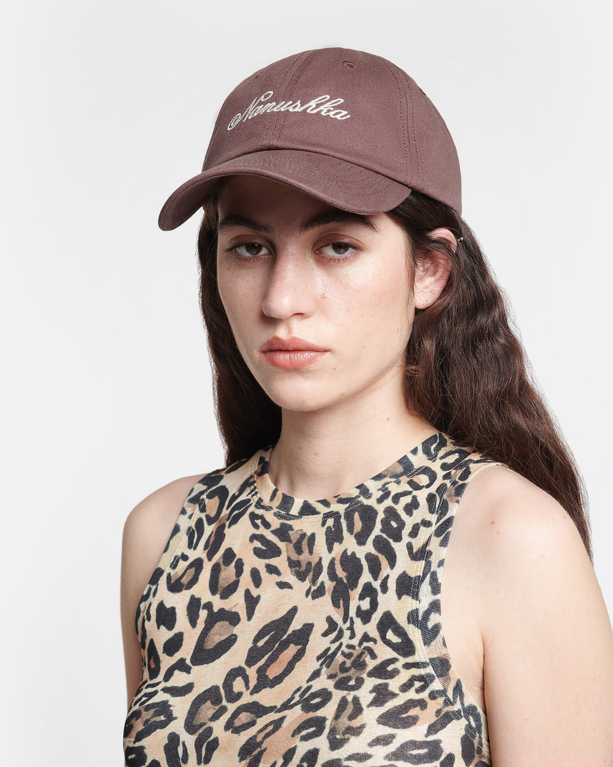 Val Baseball cap - Nutmeg | Nanushka