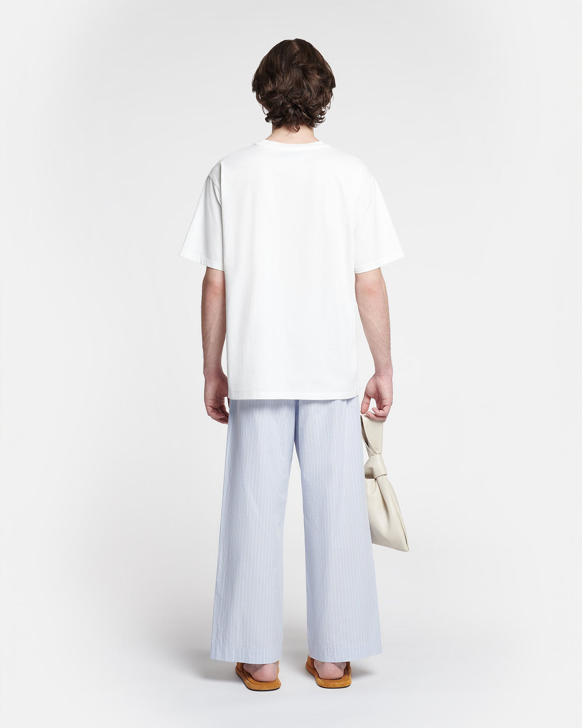 Reece Embroidered T-shirt - Off White | Nanushka