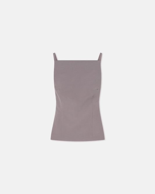 Laree Structured top - Grey | Nanushka