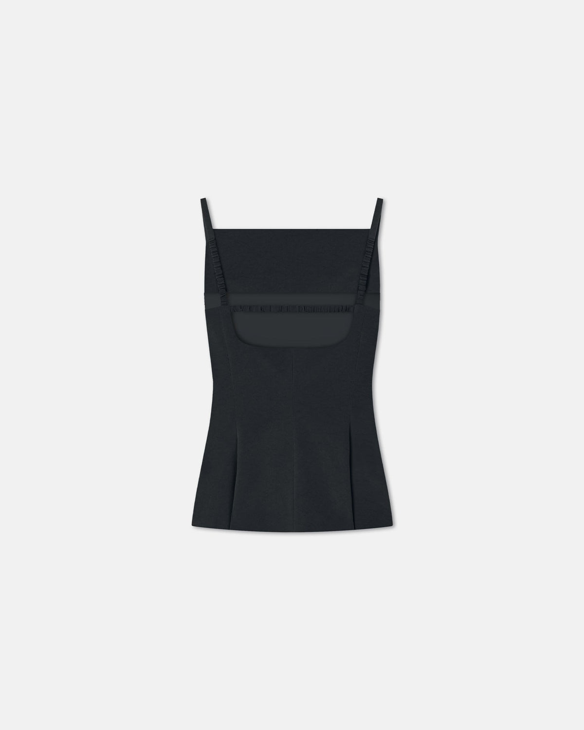 Laree Structured top - Black | Nanushka