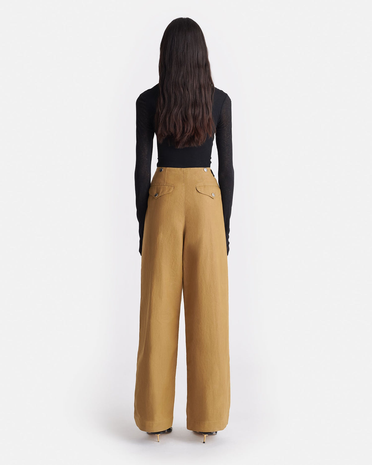 Izolda Top - Black | Nanushka