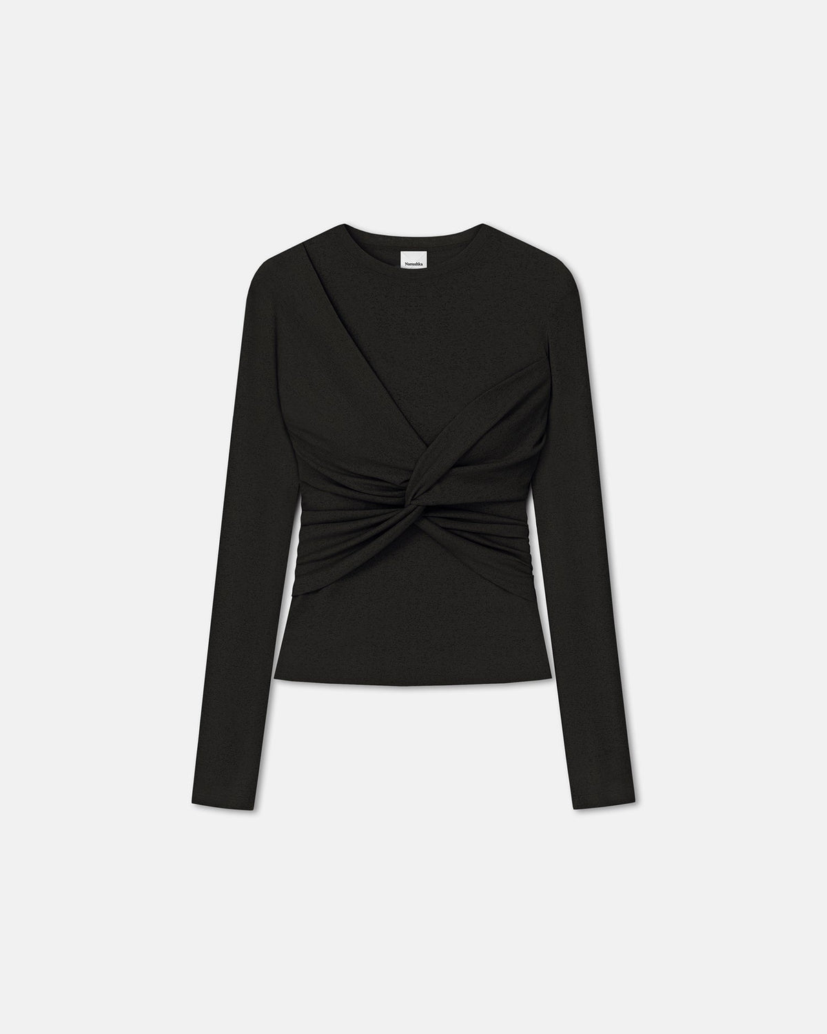 Izolda Top - Black | Nanushka
