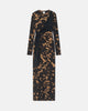 Midnight mocha apricot/black