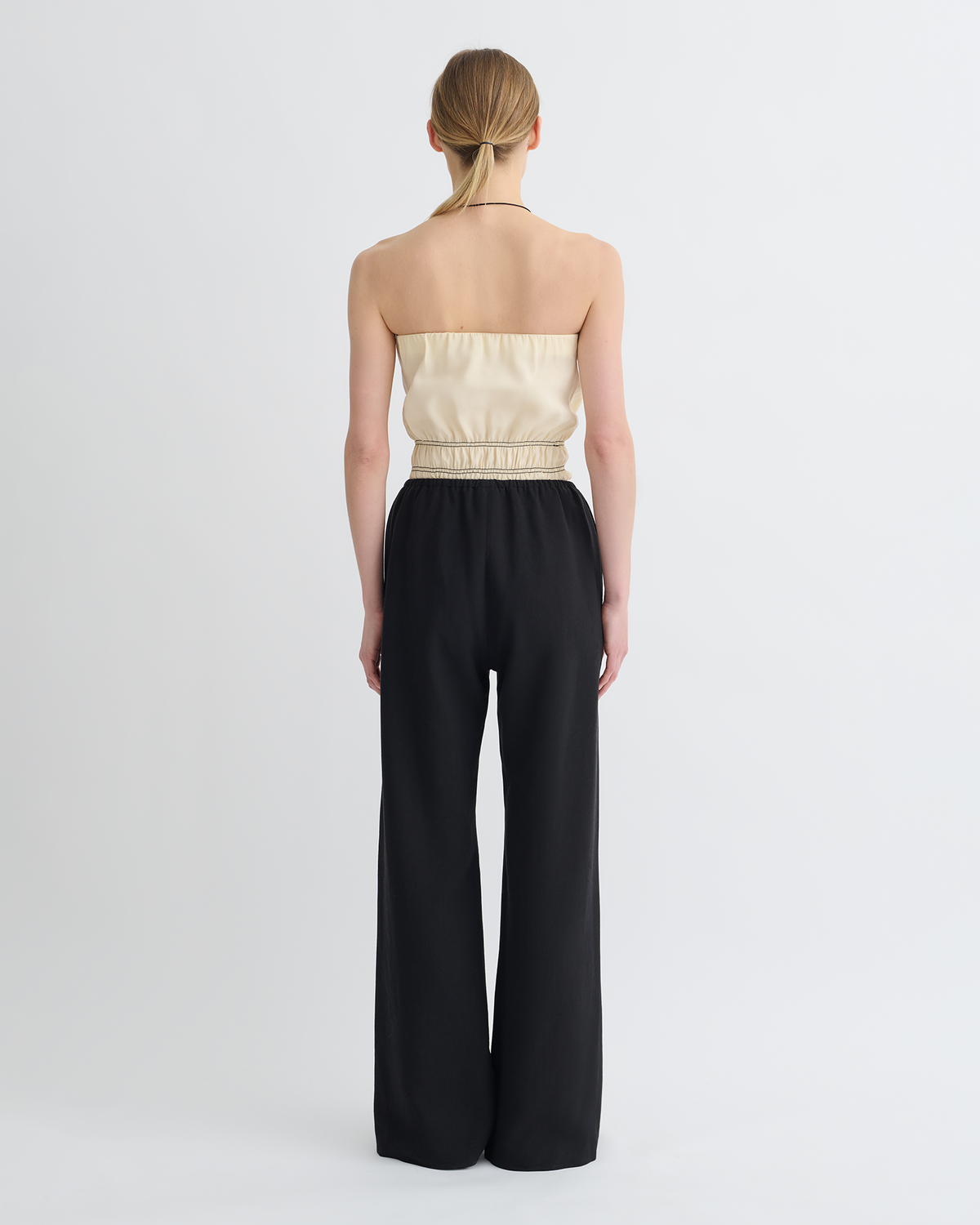 Arvenn Twill Suiting Pants - Black | Nanushka