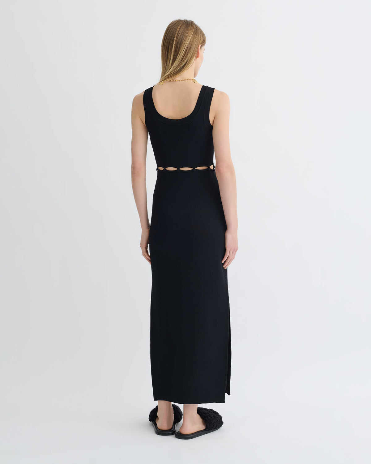 Maves Knitted Midi Dress - Black | Nanushka